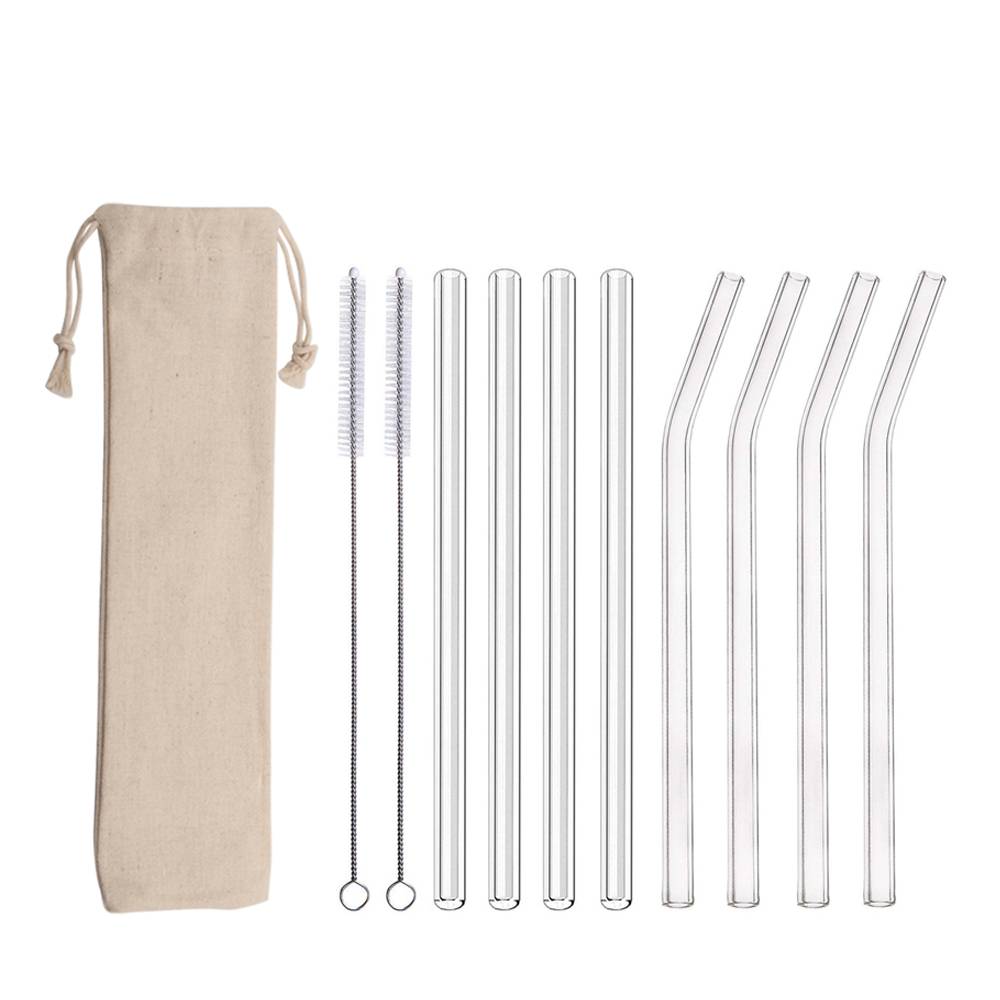 Eco Friendly Reusable Personalized Glass Drinking Straw